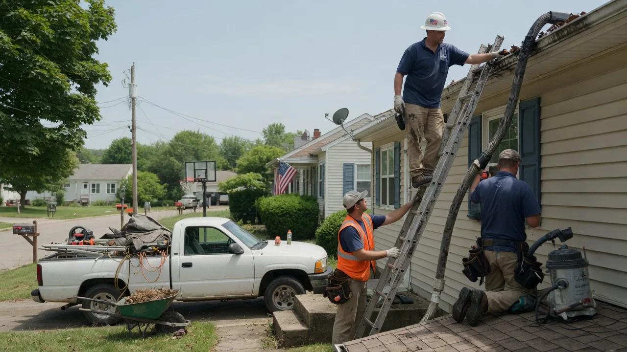 Gutter Installation in Sontag, MS near me